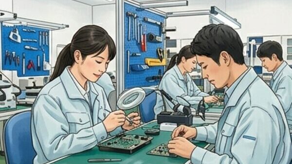 メーカー工場での軽作業